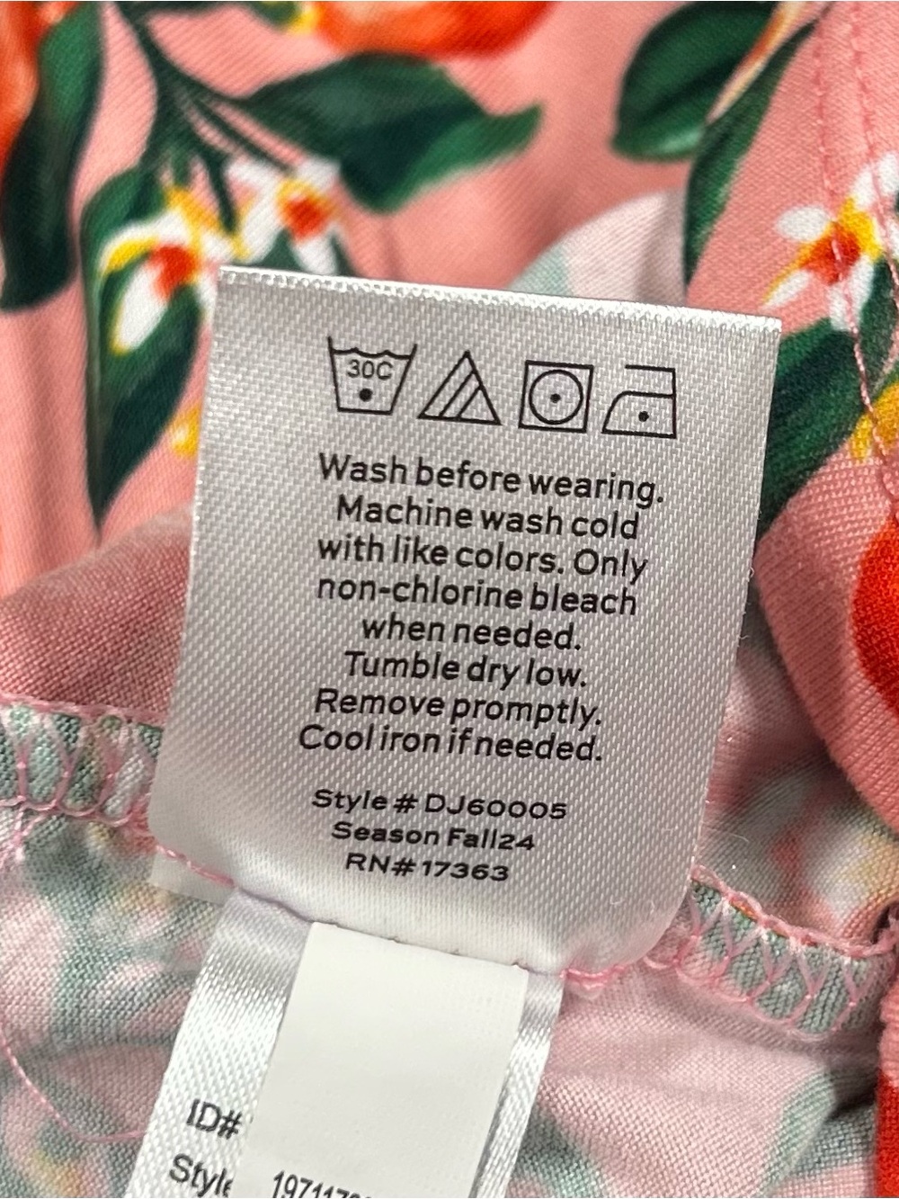 Draper James Peony Apple Blossom Print Pajama Set Women’s Size Small sleepwear - Picture 15 of 16